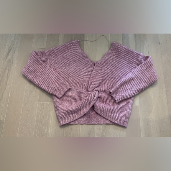 Anthropologie Pink Knit Sweater - Picture 2 of 3